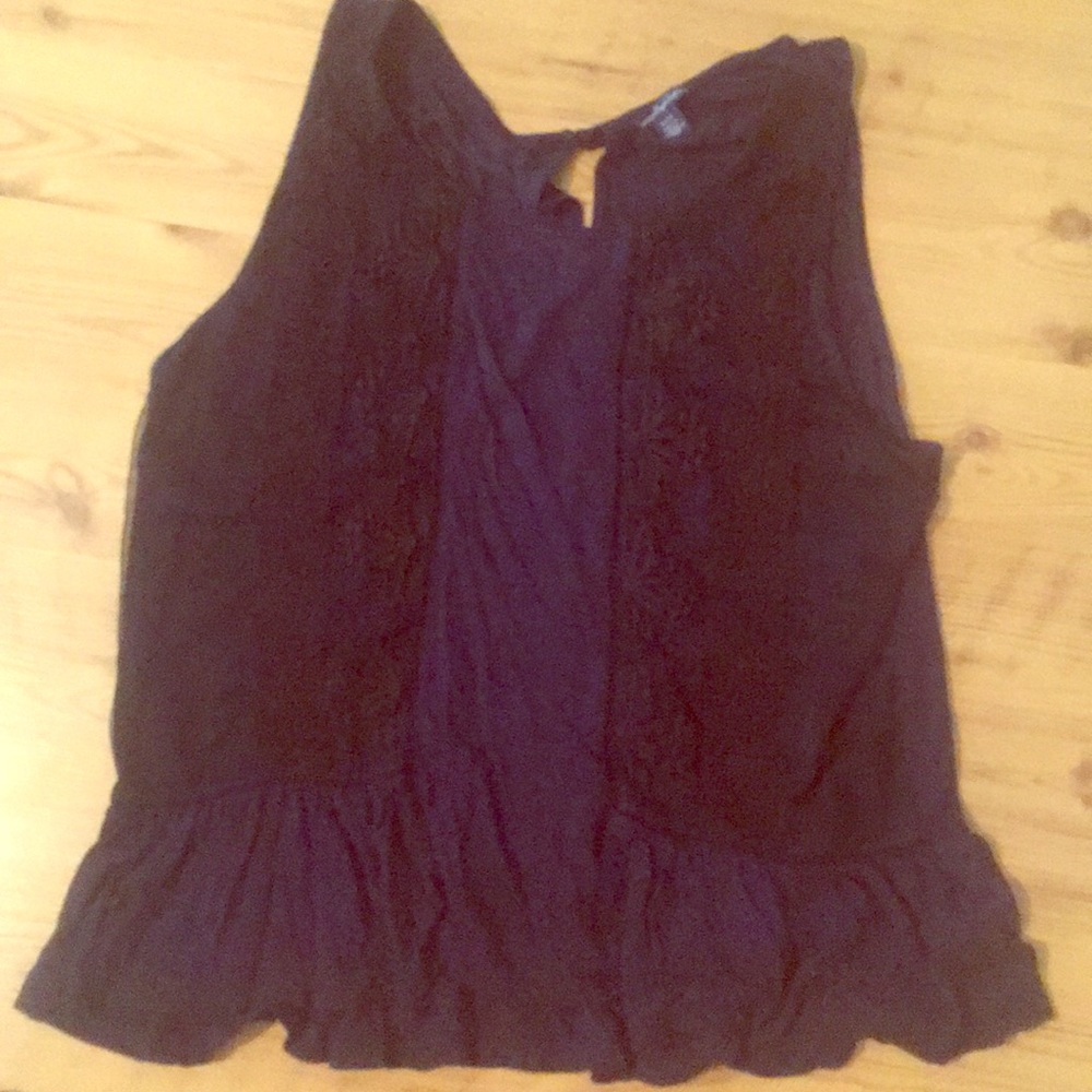 American eagle peplum top